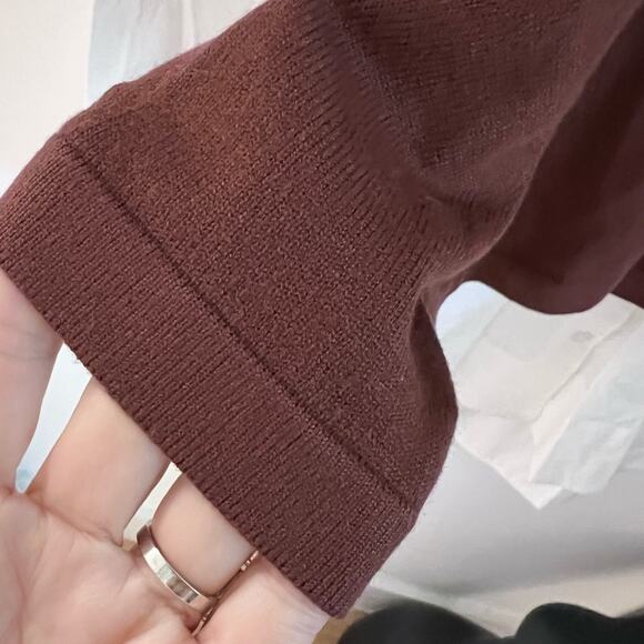 NWT REVOLVE & ANTHROPOLOGIE lovers COMMENSE collared sweater oversized XS - Picture 7 of 13